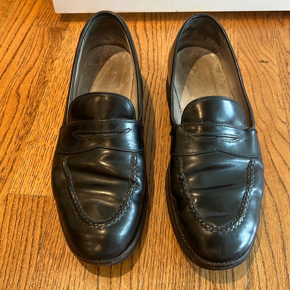 Alden Loafers. Black. Size 12 B/D very comfortable